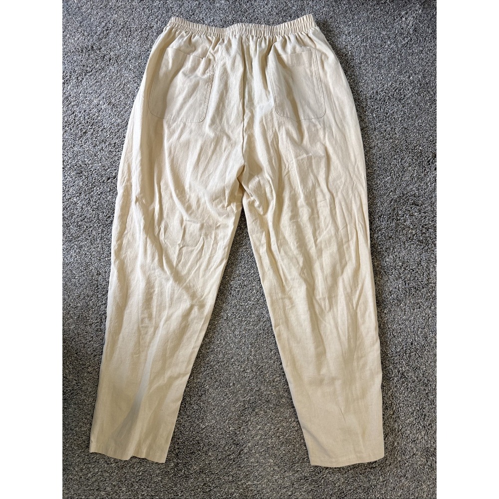 Zanzea Women's Pull On Pants with Pockets Beige Size 3XL (runs small) New - Picture 2 of 9